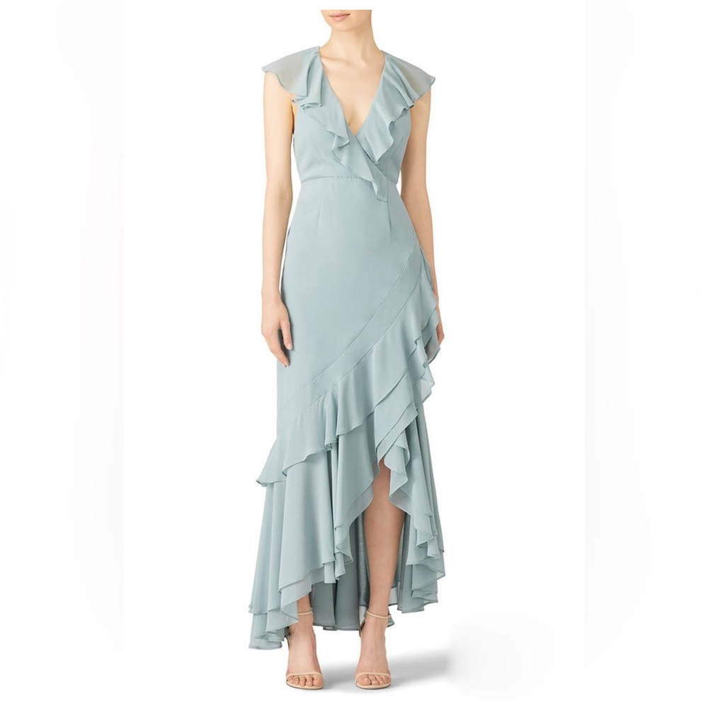 C/MEO COLLECTIVE sleeveless mint maxi dress
Be About You Gown size medium